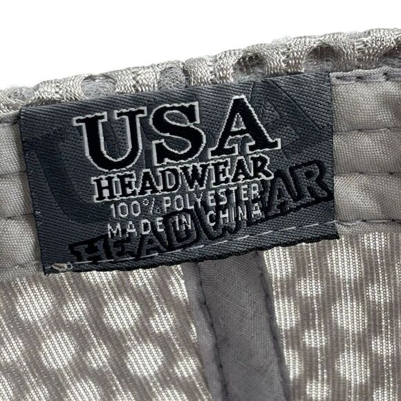 USA Headwear Dallas Star Cap Hat Gray Silver Blue - Picture 4 of 7